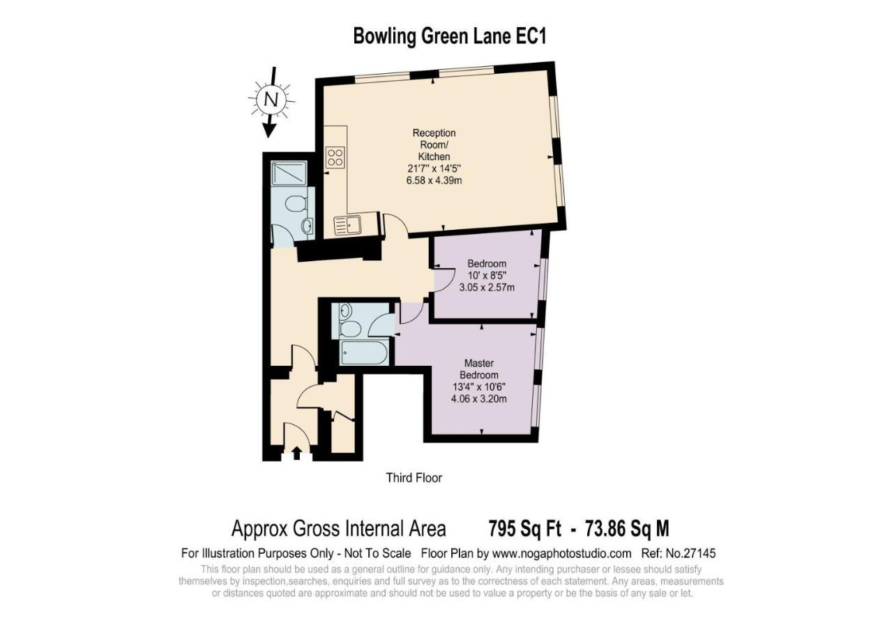 Mulberry Flat 6 - Two Bedroom 3Rd Floor By City Living Лондон Екстер'єр фото